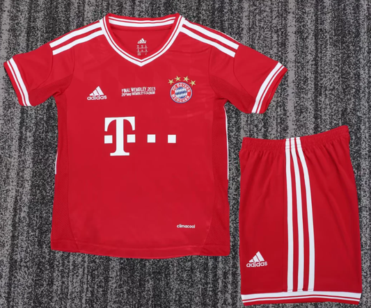 2013/2014 Retro Bayern Munich Home Football Jersey 1:1 Kids Size