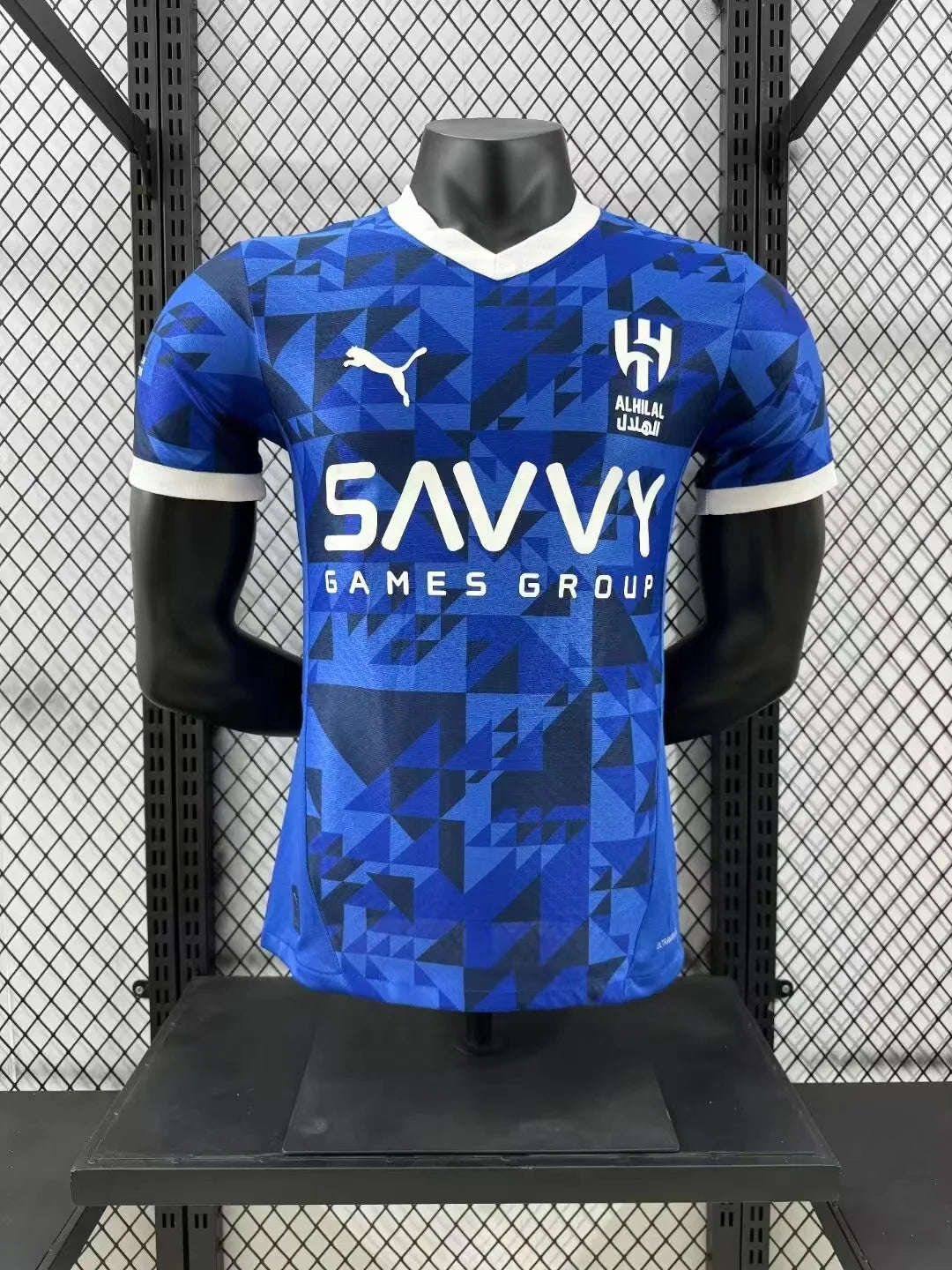 2024/2025 Player Version Al-Hilal Saudi Home Football Shirt 1:1