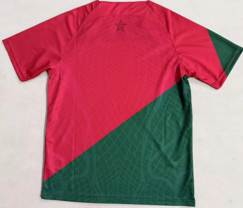 2025/2026 Morocco National Special Edition Red and green Football Jersey 1:1