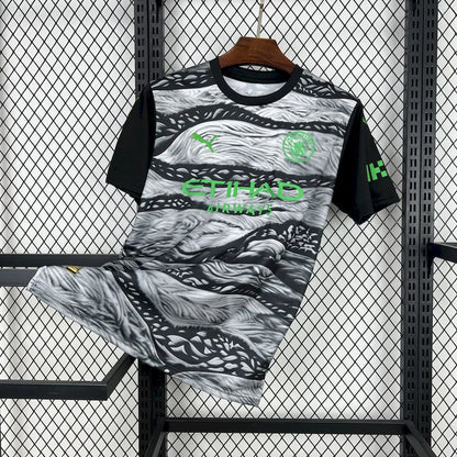 2025/2026 Manchester City Black And Gray Concept Version Football Jersey 1:1