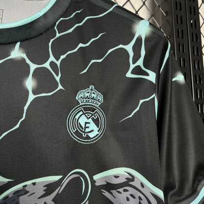 2024/2025 Real Madrid Special Edition Black And Green Jersey 1:1