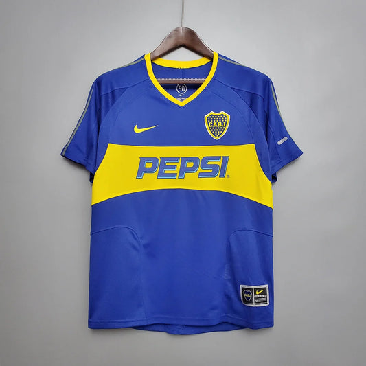 2003/2004 Retro Boca Juniors Home Football Jersey 1:1