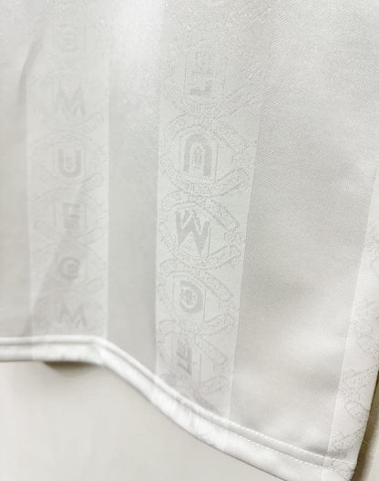 1998/1999 Retro Manchester United Away White Football Shirt 1:1