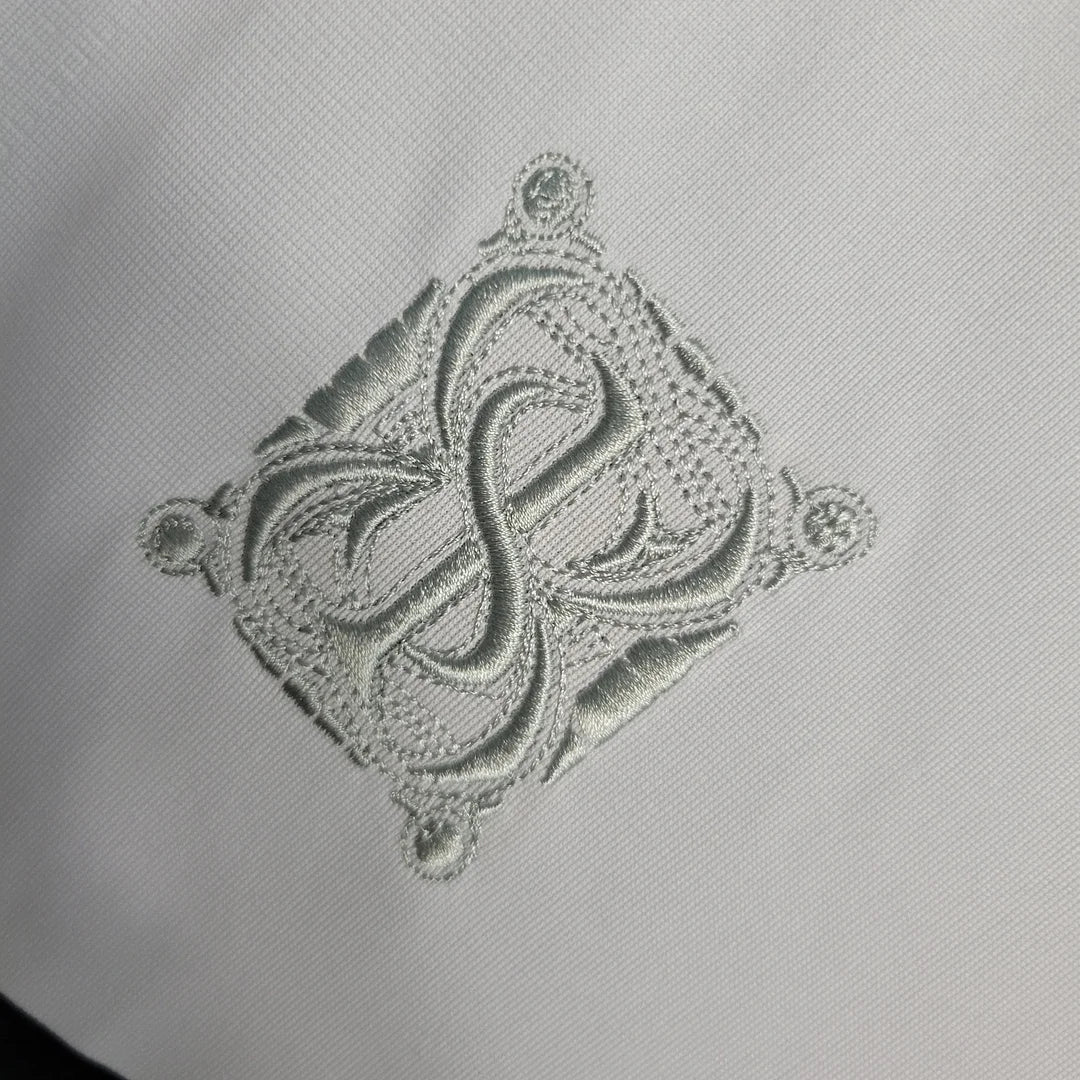 2009/2010 Retro Long Sleeve Real Madrid Home Soccer Jersey 1:1