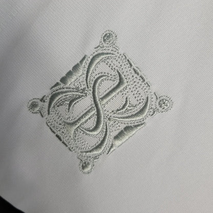 2009/2010 Retro Long Sleeve Real Madrid Home Soccer Jersey 1:1