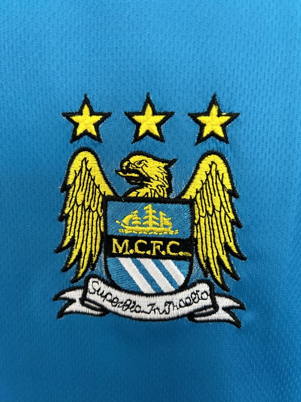 1997-1998 Retro Manchester City Home Football Shirt 1:1