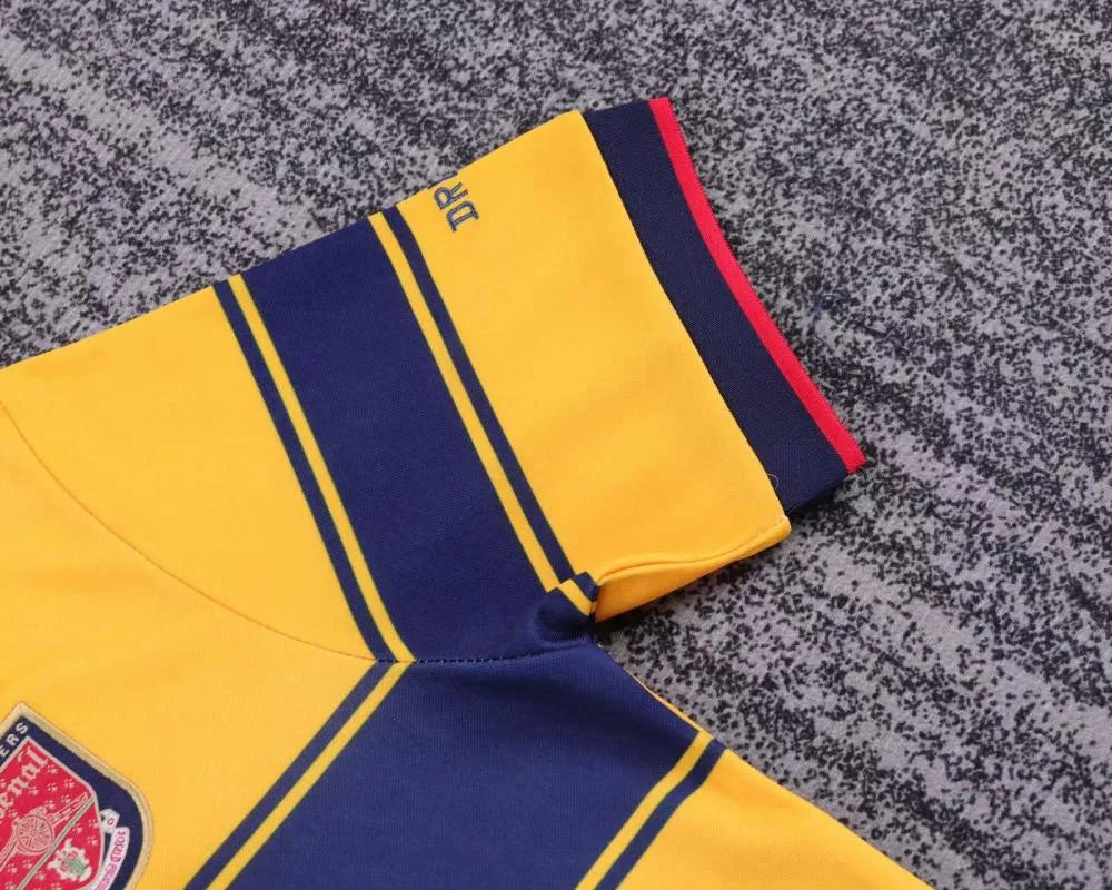 1997-1999 Retro Arsenal Away Football Shirt 1:1 Kids Size