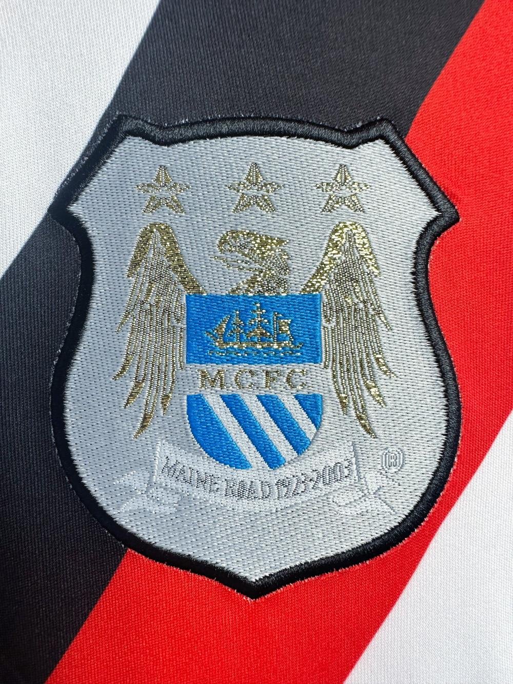 2002-2003 Retro Manchester City Away Football Shirt 1:1