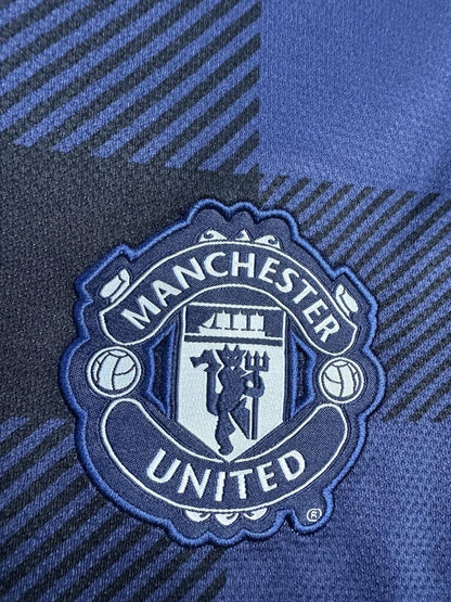 2013/2014 Retro Long Sleeve Manchester United Away Football Shirt 1:1