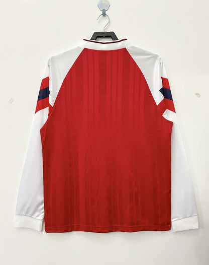 1992/1993 Retro Long Sleeve Arsenal Home Football Shirt 1:1