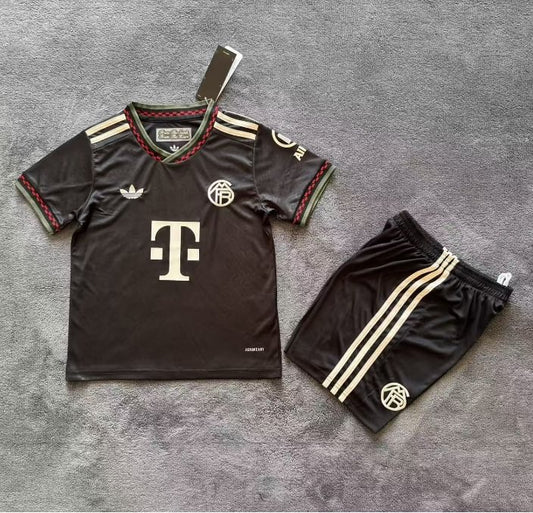 2025/2026 Bayern Munich Third Away Football Jersey 1:1 Kids Size
