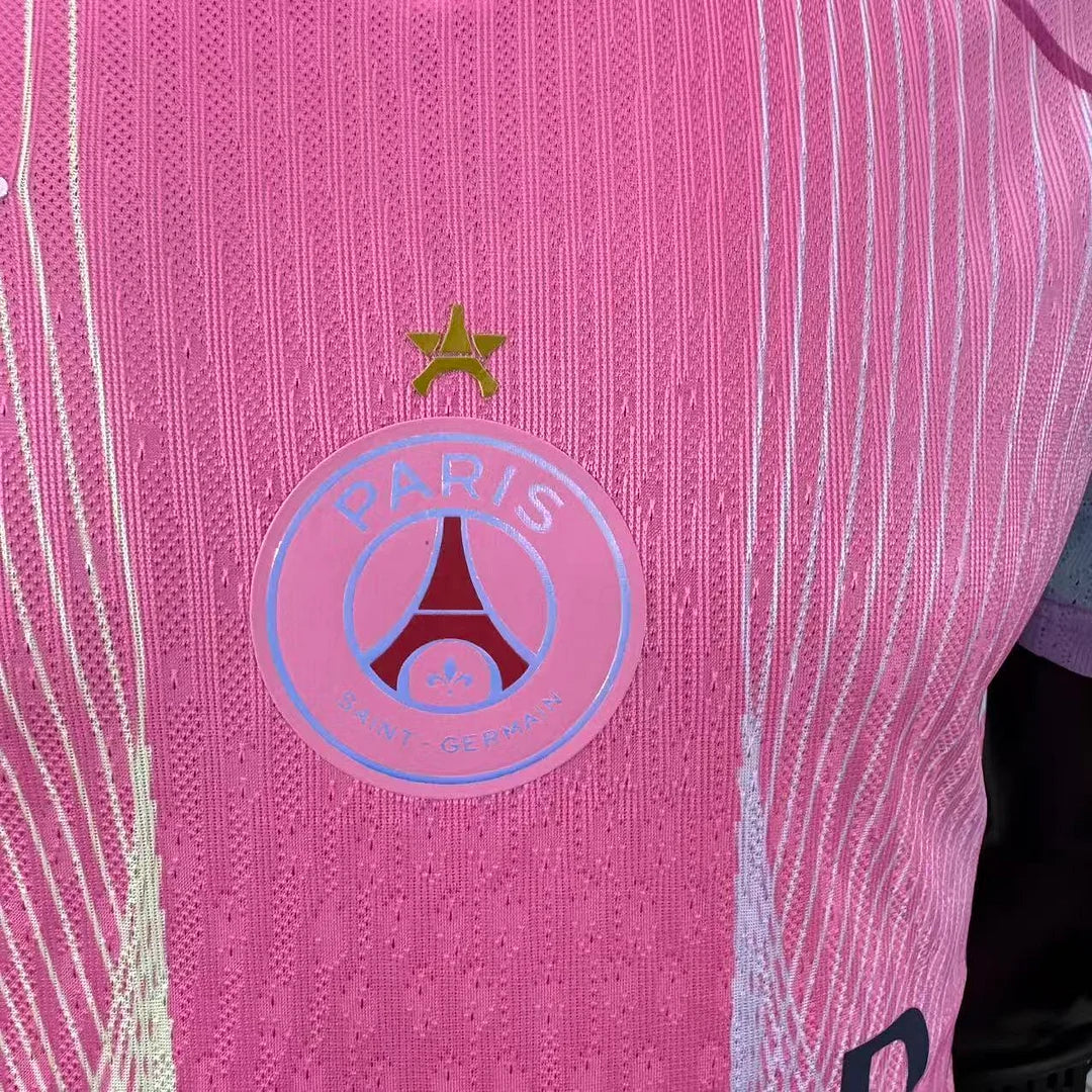 2025/2026 Player Version Psg Paris Saint-Germain Special Edition Pink Football Jersey 1:1
