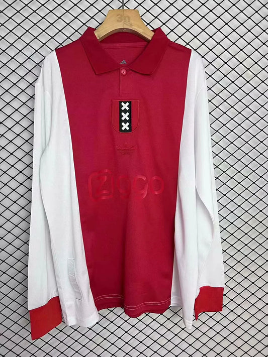 2025/2026 Long Sleeve Ajax Commemorative Edition Football Shirt1:1