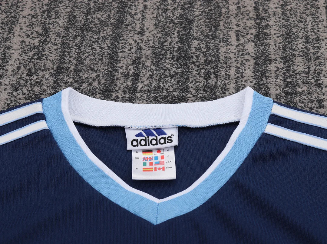 1998 Retro Argentina National Team Away Jersey 1:1 Kids Size