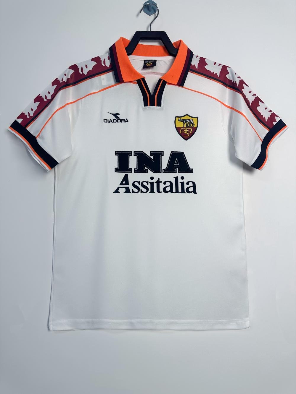 1998-1999 Retro Roma Away Soccer Jersey 1:1