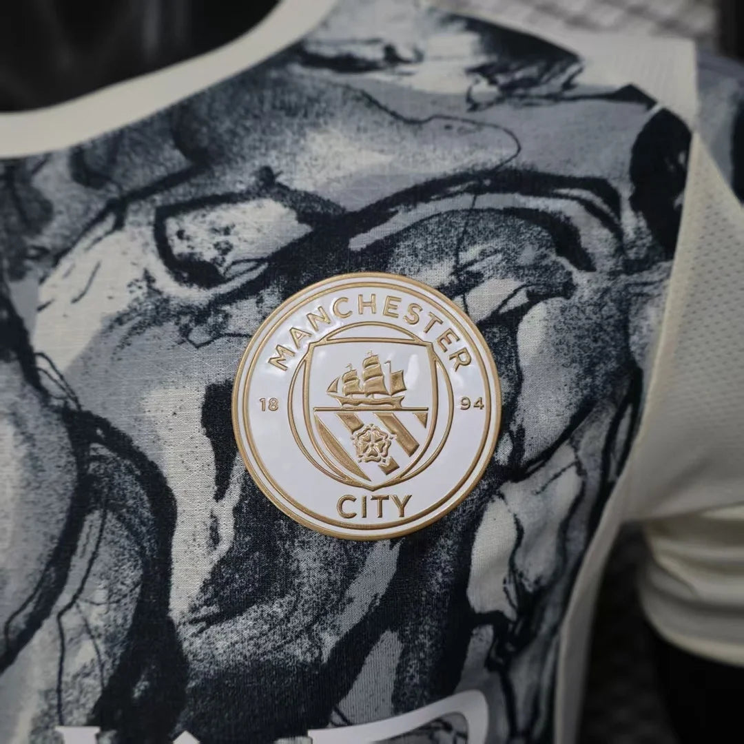 2025/2026 Player Version Manchester City Gray Special Edition Football Jersey 1:1