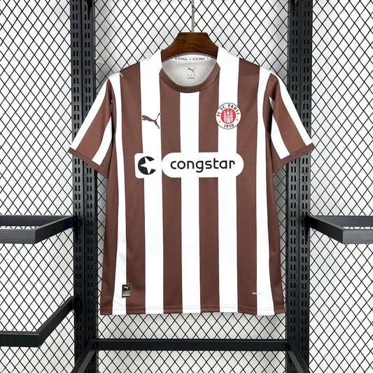 2025/2026 St Pauli Home Football Jersey 1:1