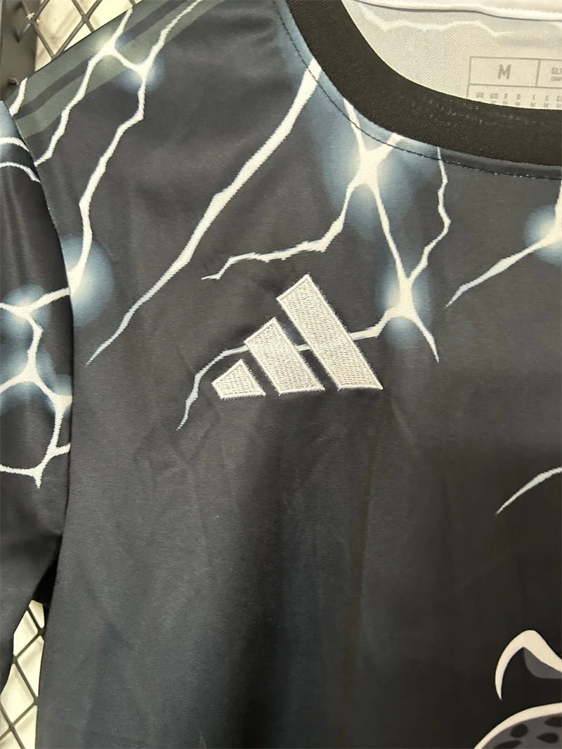 2024/2025 Real Madrid Leopard Special Edition Jersey Black 1:1