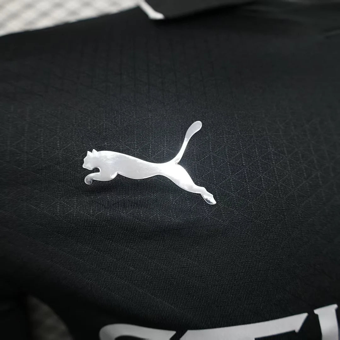 2025/2026 Long Sleeve Player Version Manchester City Away Football Shirt 1:1