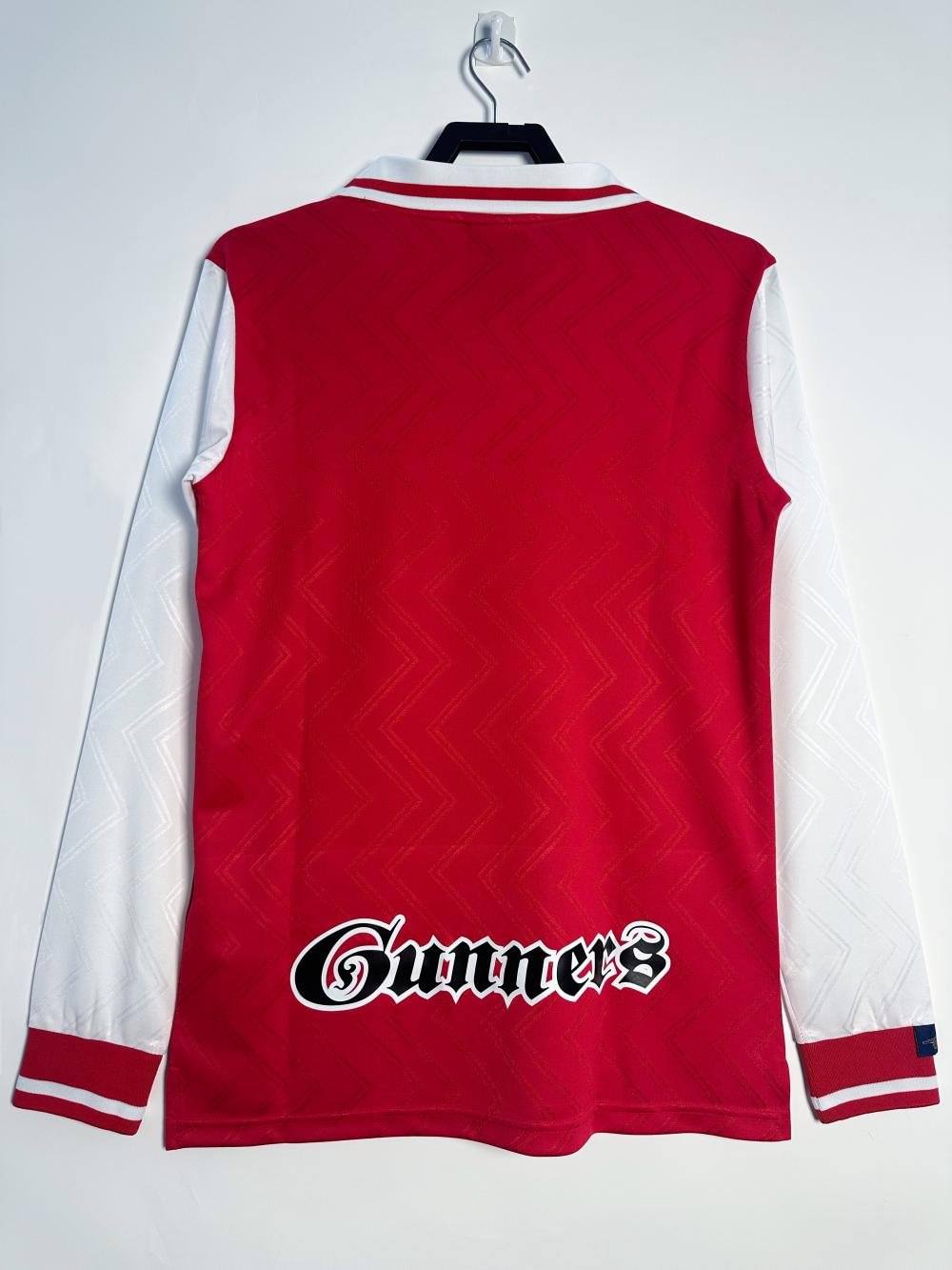 1996-1997 Retro Long Sleeve Arsenal Home Football Shirt 1:1