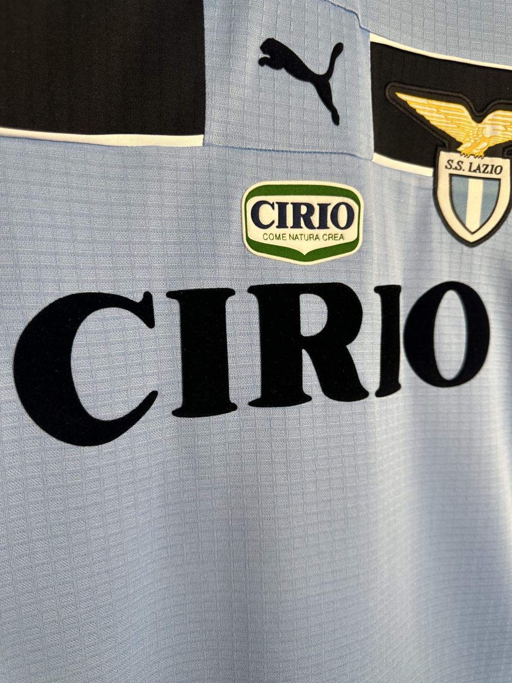 1998/1999 Retro Long Sleeve Lazio Home Soccer Jersey 1:1