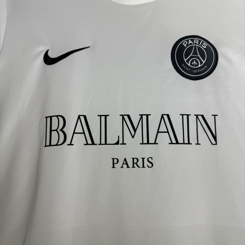 2020 Retro Psg Paris Saint-Germain Fourth Training Suit White Football Shirt 1:1