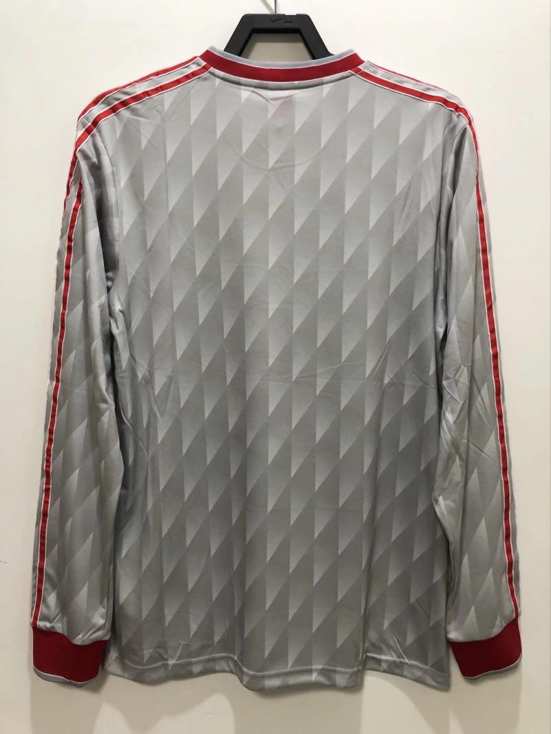 1989/1991 Retro Liverpool Away Football Shirt Long Sleeve 1:1
