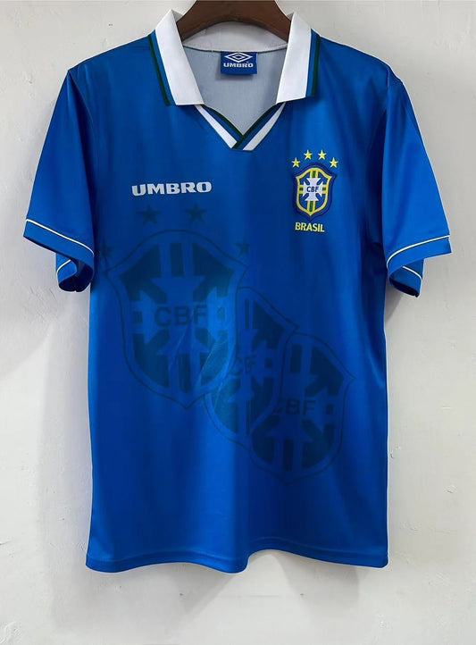 1994 Retro Brazil Away Soccer Jersey 1:1