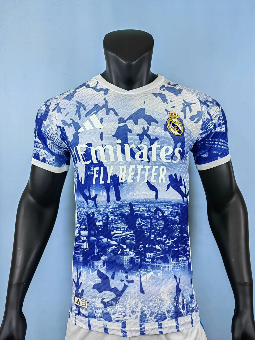 2025/2026 Player Version Real Madrid Pre-match uniform Special Edition Football Jersey 1:1