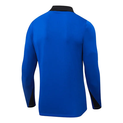 2024/2025 Barcelona Half-Pull Training Suit blue black Jersey Set