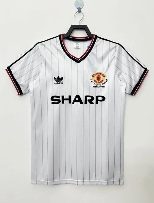 1983/1984 Retro Manchester United Away Football Shirt 1:1