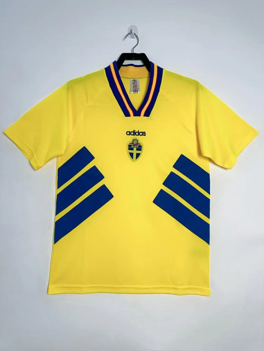 1994 Retro Sweden Home Football Jersey 1:1