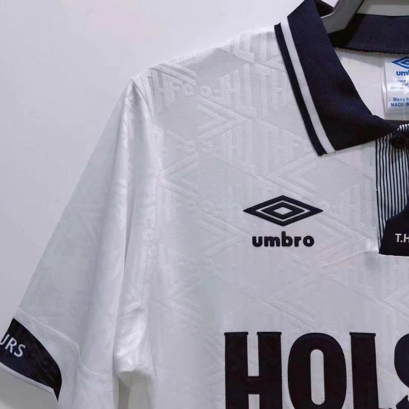1991/1993 Retro Tottenham Hotspur Home Football Shirt 1:1
