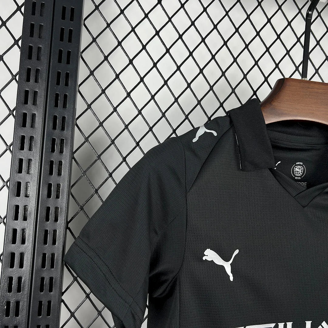 2025/2026 Manchester City Away Football Jersey 1:1 Kids Size