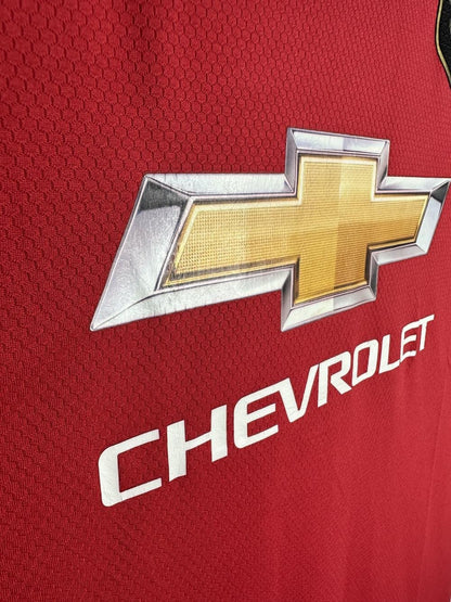 2019-2020 Retro Long Sleeve Manchester United Home Football Shirt 1:1