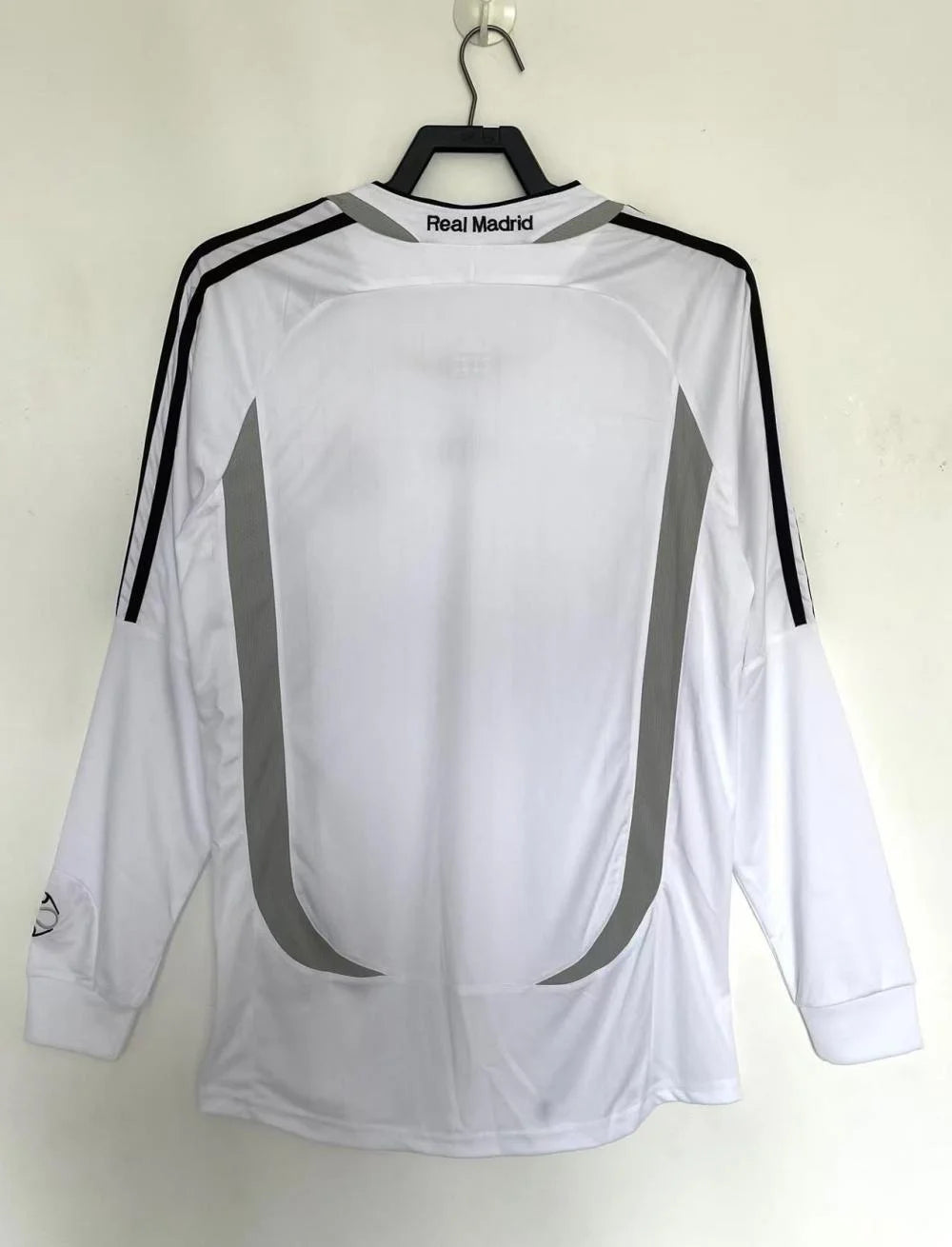 2006/2007 Retro Long Sleeve Real Madrid Home Jersey 1:1