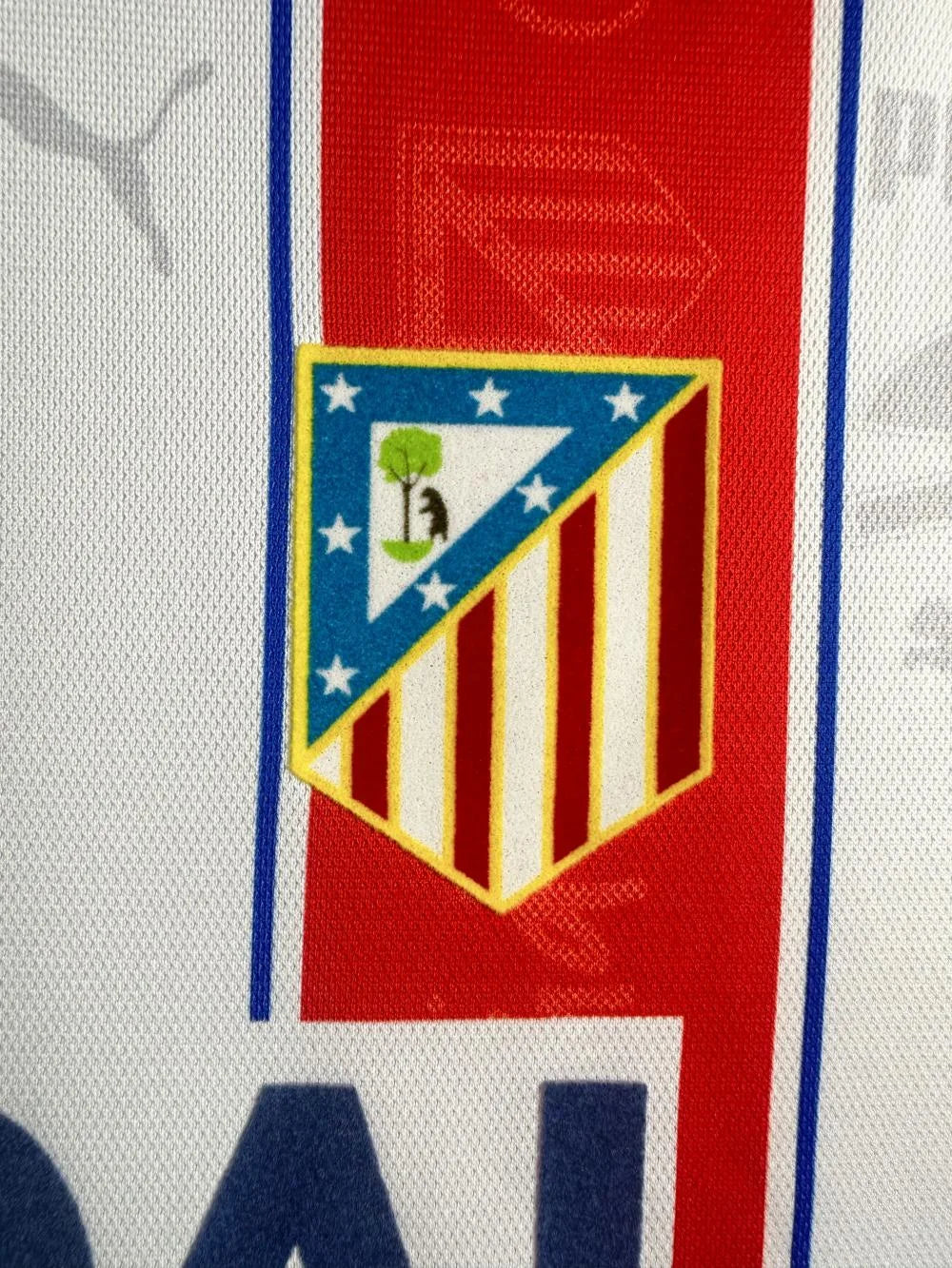 1996-1997 Retro Atletico Madrid Home Soccer Jersey 1:1