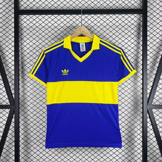 1985/1986 Retro Boca Juniors Home Football Jersey 1:1