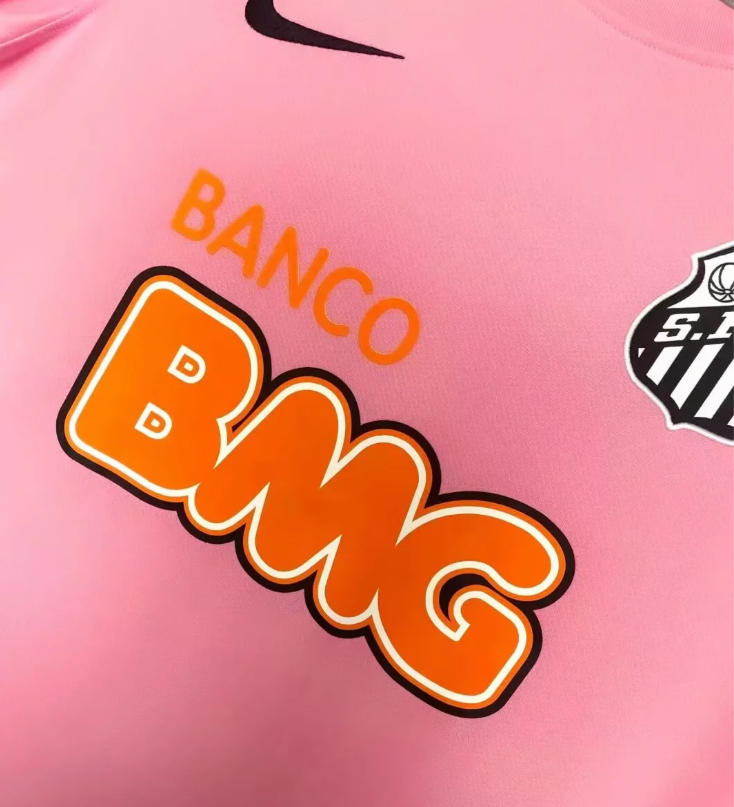 2012 Retro Santos Pink Football Jersey 1:1