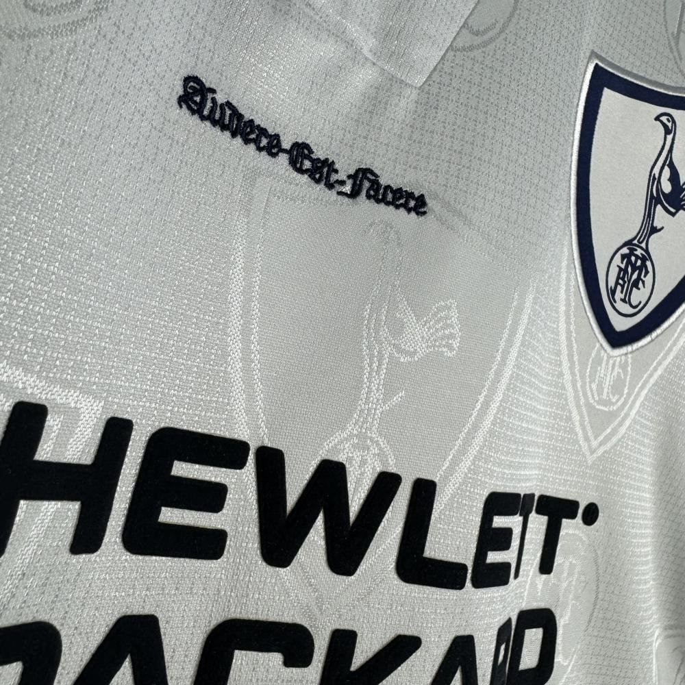 1995-1997 Retro Tottenham Hotspur Home Football Shirt 1:1