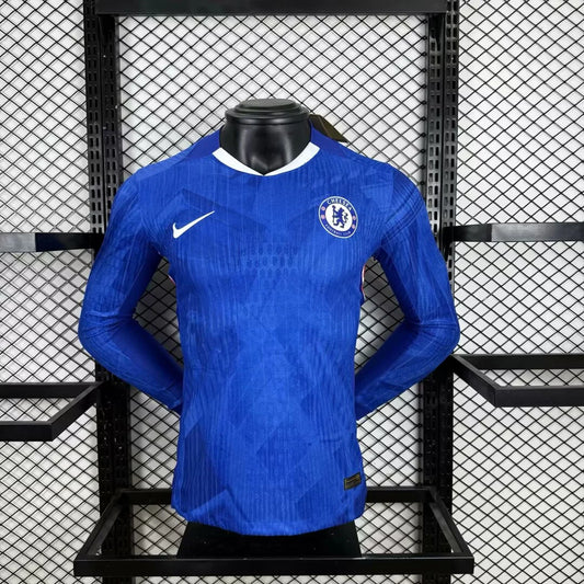 2025/2026 Long Sleeves Chelsea Home Player Version Football Shirt 1:1