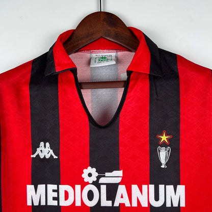 1989/1990 Retro AC Milan Home Football Shirt 1:1