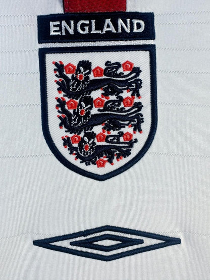 2004 Retro England Home Soccer Jersey 1:1