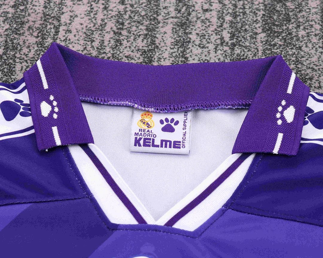 1994-1996 Retro Real Madrid Away Football Shirt 1:1 Kids Size