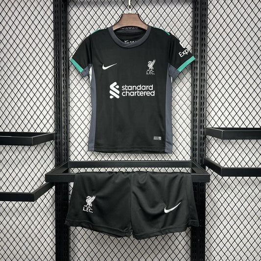 2024/2025 Liverpool Away Soccer Jersey 1:1 Kids Size