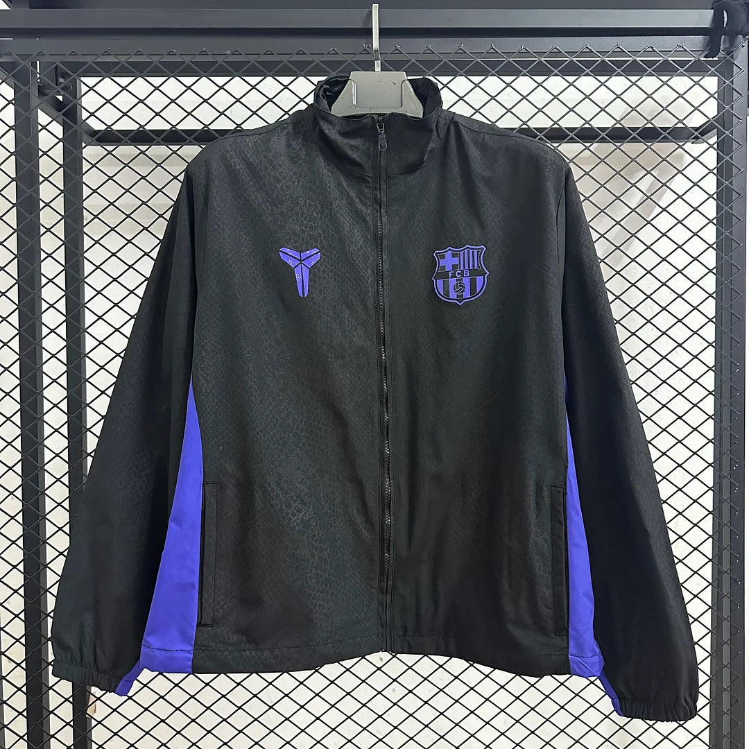 2025/2026 Barcelona Kobe co-branded snake print windbreaker Jersey 1:1