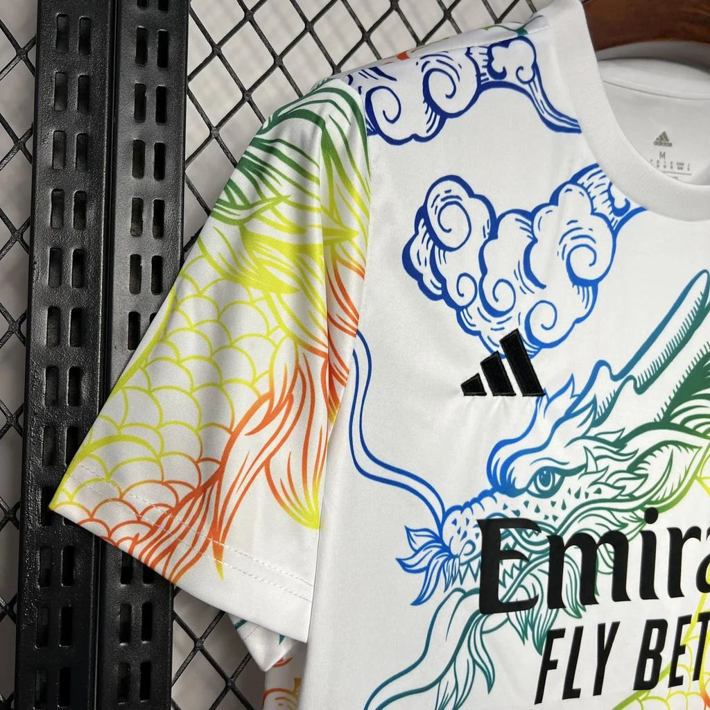 2024/2025 Real Madrid White Cailong Special Edition Jersey