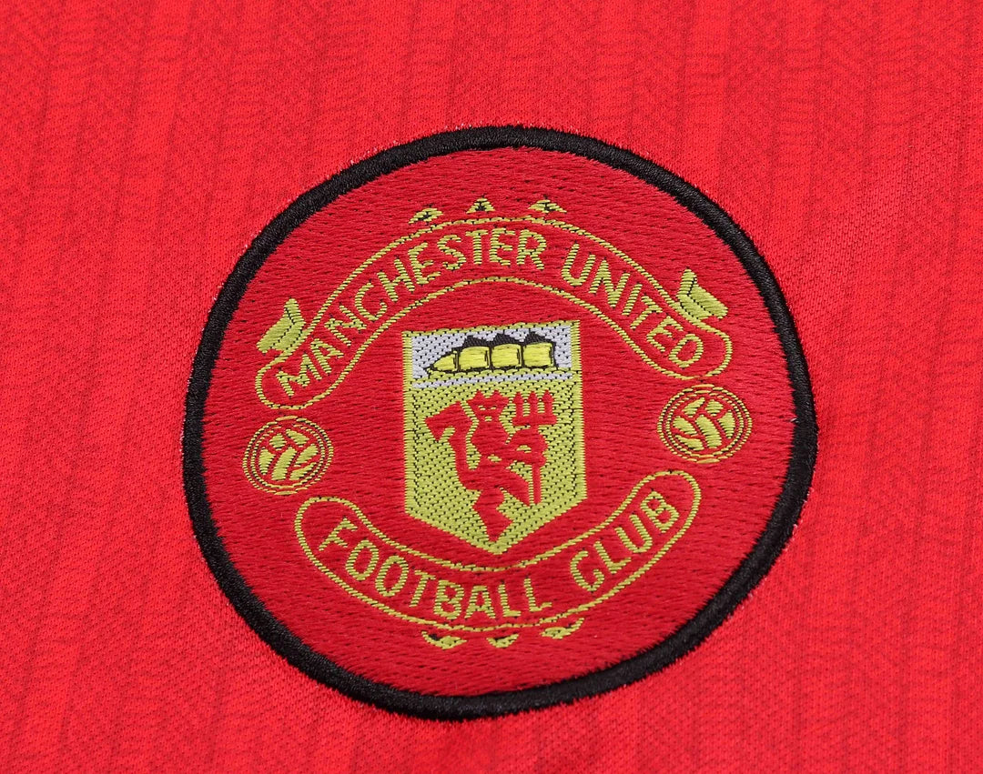 1996-1997 Retro Manchester United Home Football Shirt 1:1 Kids Size