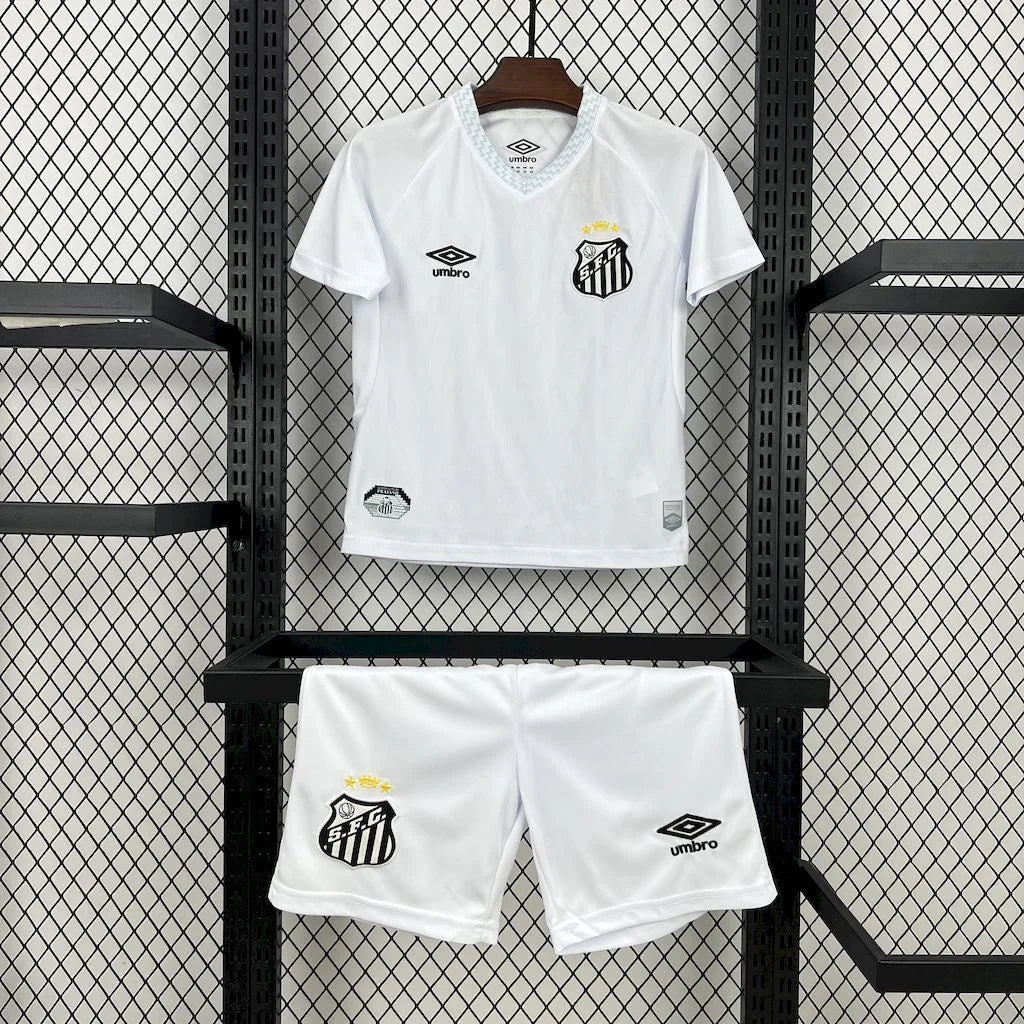 2025/2026 Santos Home Football Jersey 1:1 Kids Size