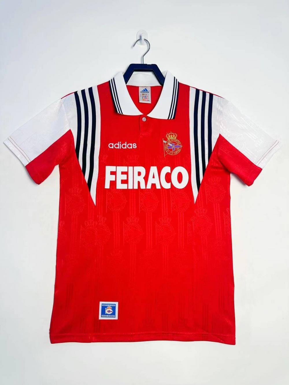 1997-1998 Retro Deportivo Away Football Shirt 1:1